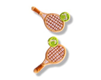 Tennis, tennis patch, iron-on patch, patch, embroidered, patch, iron-on patch, tennis patch