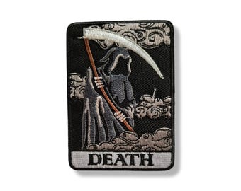 Tarot card, tarot card patch, iron-on patch, patch, embroidered, patch, iron-on patch, tarot card patch