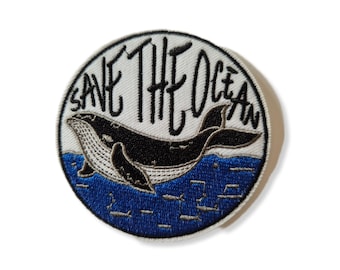 Whale, whale patch, iron-on patch, patch, embroidered, patch, iron-on patch, whale patch