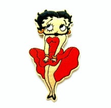 Écusson Betty Boop Muffine à Repasser – Disney Original