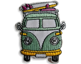 Van, patch, crest, iron-on, sewing, van iron-on patch