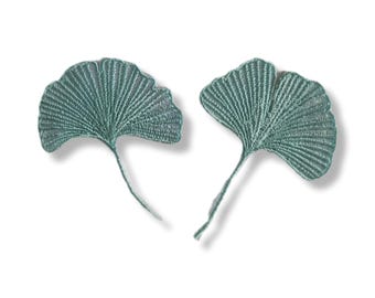 Hoja de ginkgo, parche de hoja de ginkgo, parche termoadhesivo, parche, parche, parche termoadhesivo, parche de hoja de ginkgo