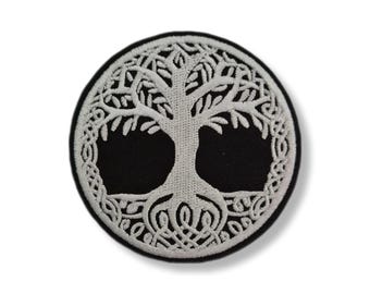 Aufnäher „Baum des Lebens“, Aufnäher „Baum des Lebens“, Bügelaufnäher, Emblem, Aufnäher, Aufnäher