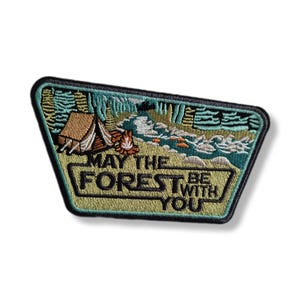 Adventure, patch, badge, iron-on, embroidered, adventure patch