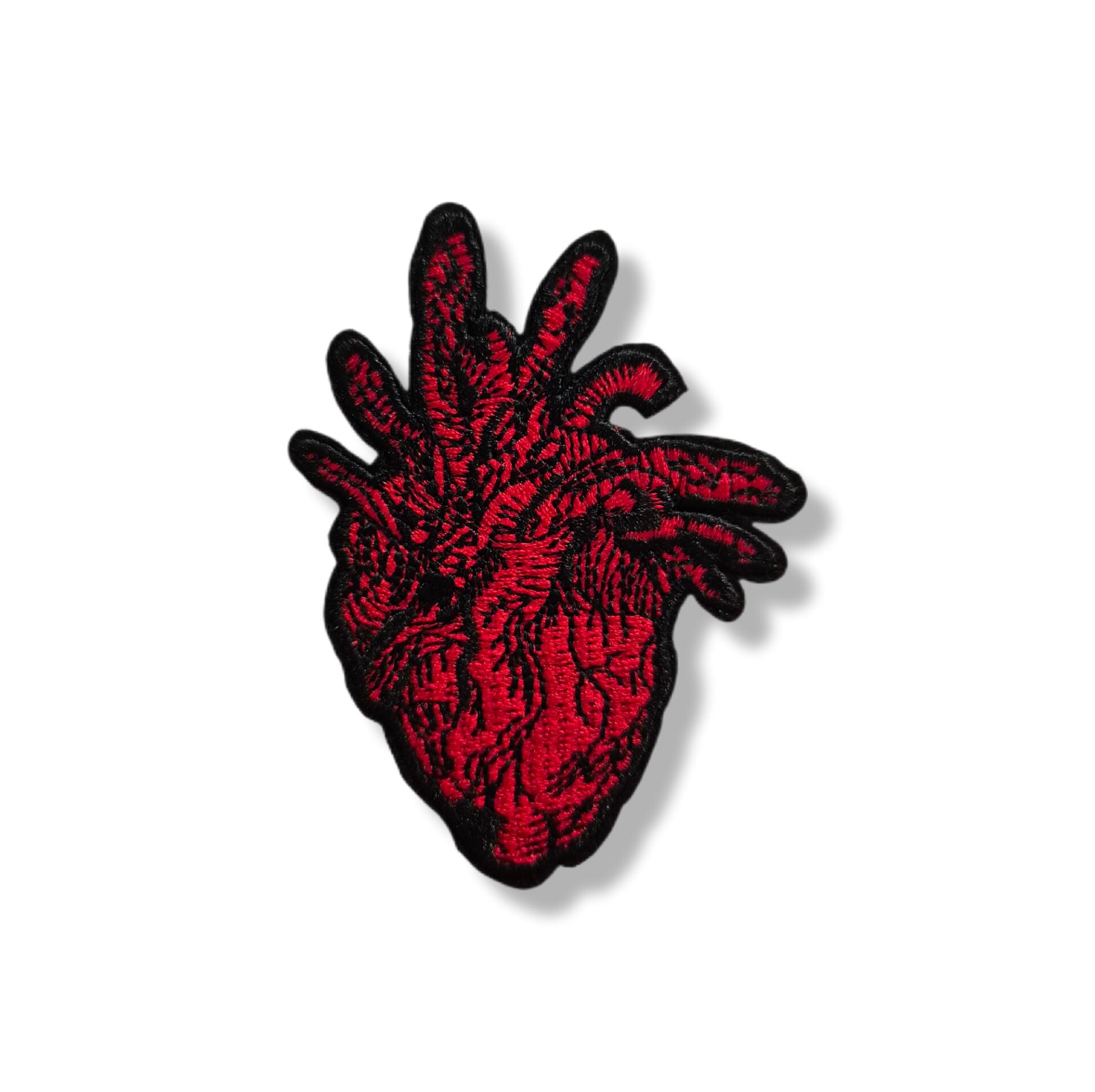 Anatomical Heart Patch, Iron-on Patch, Patch, Patch, Iron-on Patch ...