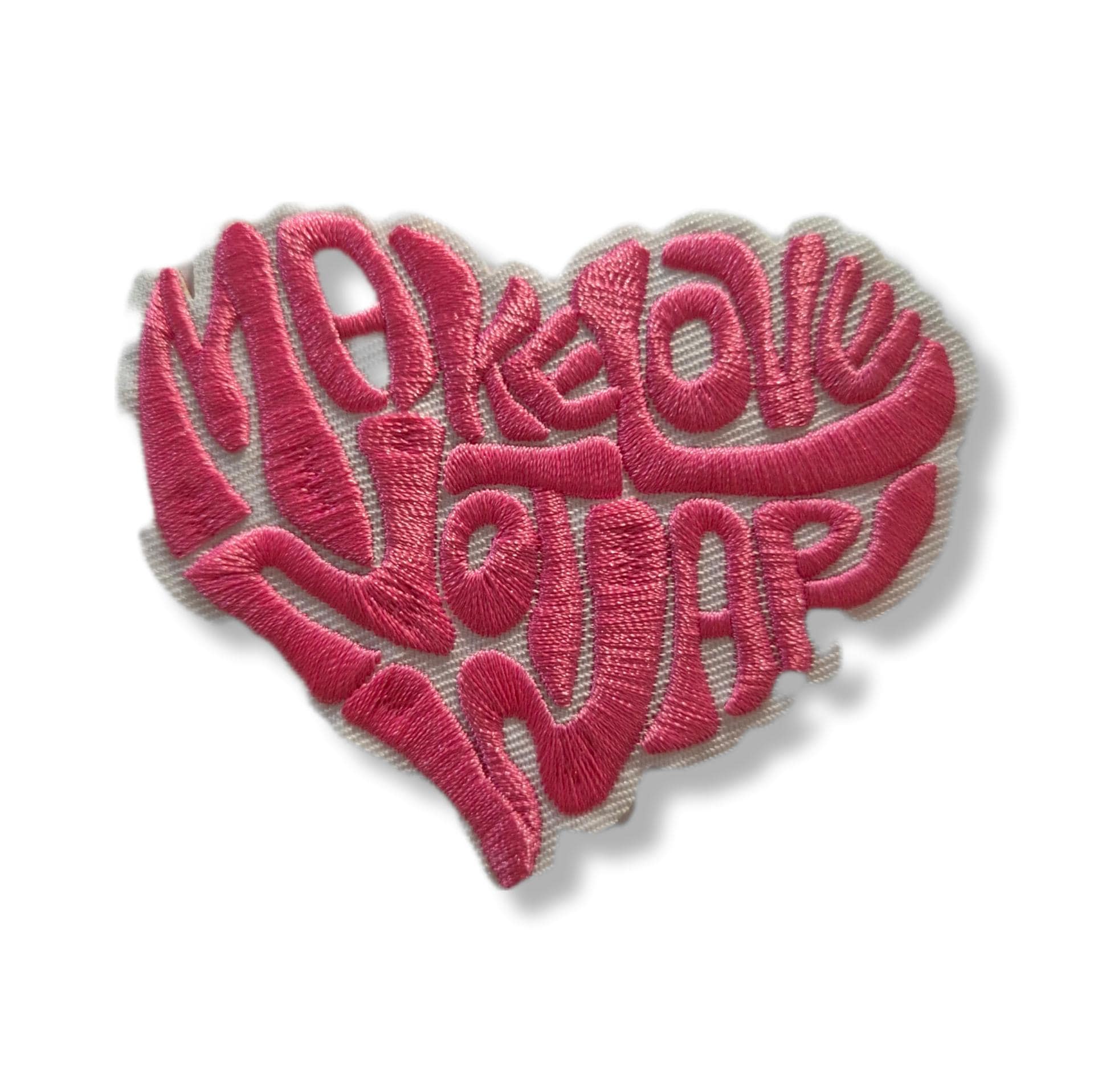 Toppa Termoadesiva Hippie Con Scritta 'Love For Hippy Jeans' | Ricamo Per Jeans E Giacche |
    Dimensioni 11.2 X 5.1 Cm