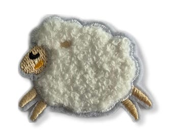 Sheep, sheep patch, iron-on patch, patch, embroidered, patch, iron-on patch, sheep patch