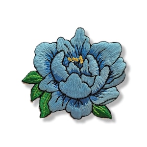 Flower, patch, badge, iron-on, embroidered, flower patch
