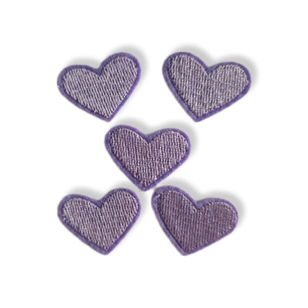 Coeur, patch, écusson, thermocollant, couture, patch thermocollant coeur