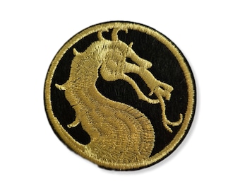 Dragon, patch, crest, iron-on, sewing, dragon iron-on patch
