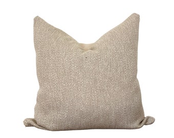 Textured pillow cover, Neutral pillow, Emmett pillow cover