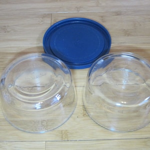 Pyrex 7200 2 Cups 470 ML Clear Glass Bowl Set of 2 With One Pyrex Plastic  Lid. - Etsy