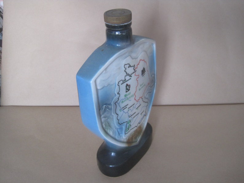 Vintage Rare Jim Beam GERMANY Decanter Kentucky Straight Bourbon