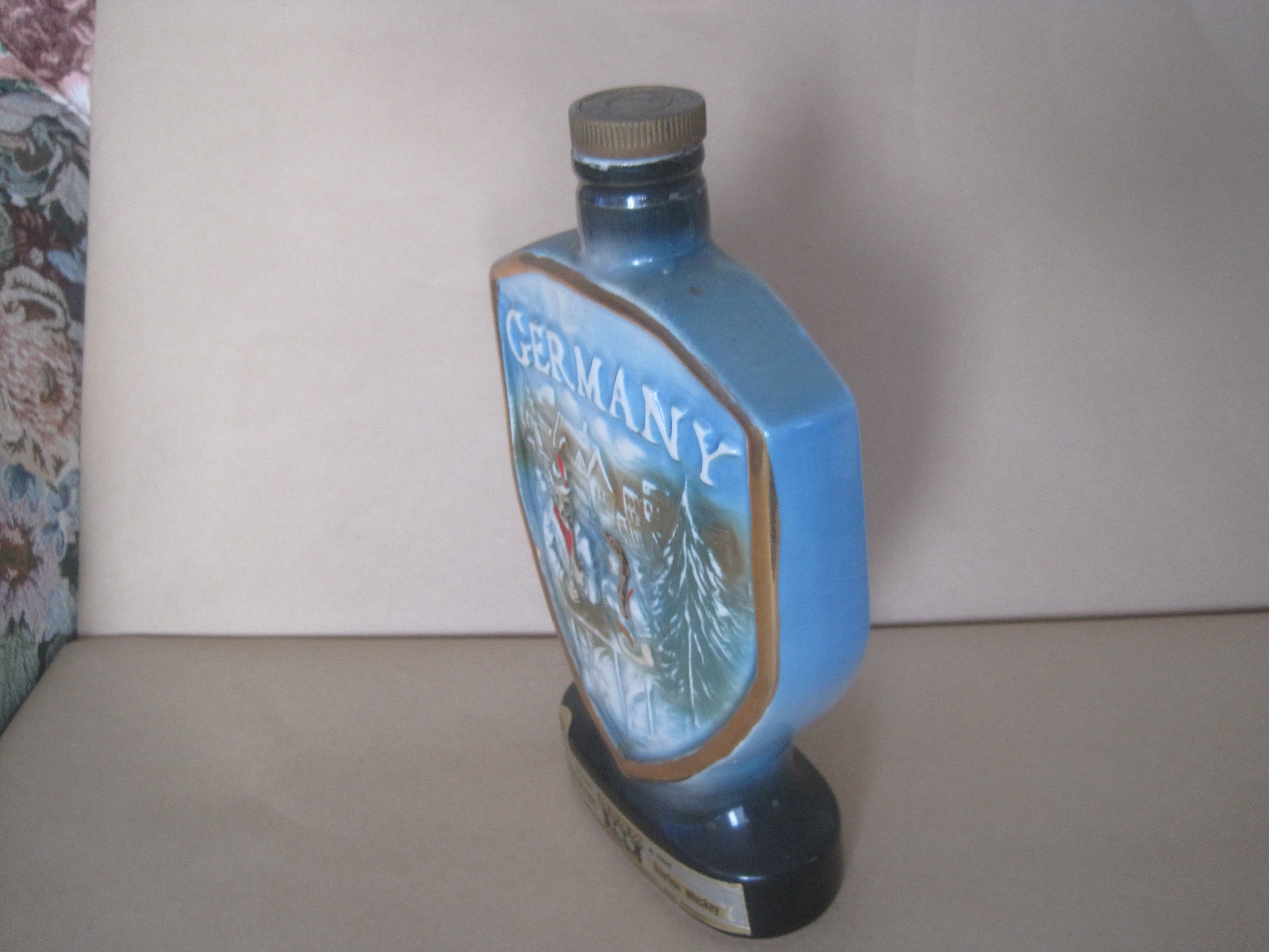 Vintage Rare Jim Beam GERMANY Decanter Kentucky Straight Bourbon