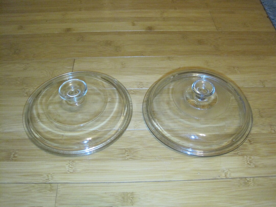 1 (only) Pyrex LID for F-5-B French White Round 1.6 Qt Casseroles ...