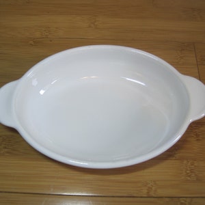 Corning Ware P 14-B - 14 Oz Au Gratin Dish Tab Handles -