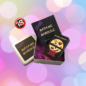 Oracle Madame Maboule. Jeu de cartes humoristique pour adultes : oracle décalé pour soirée entre copines