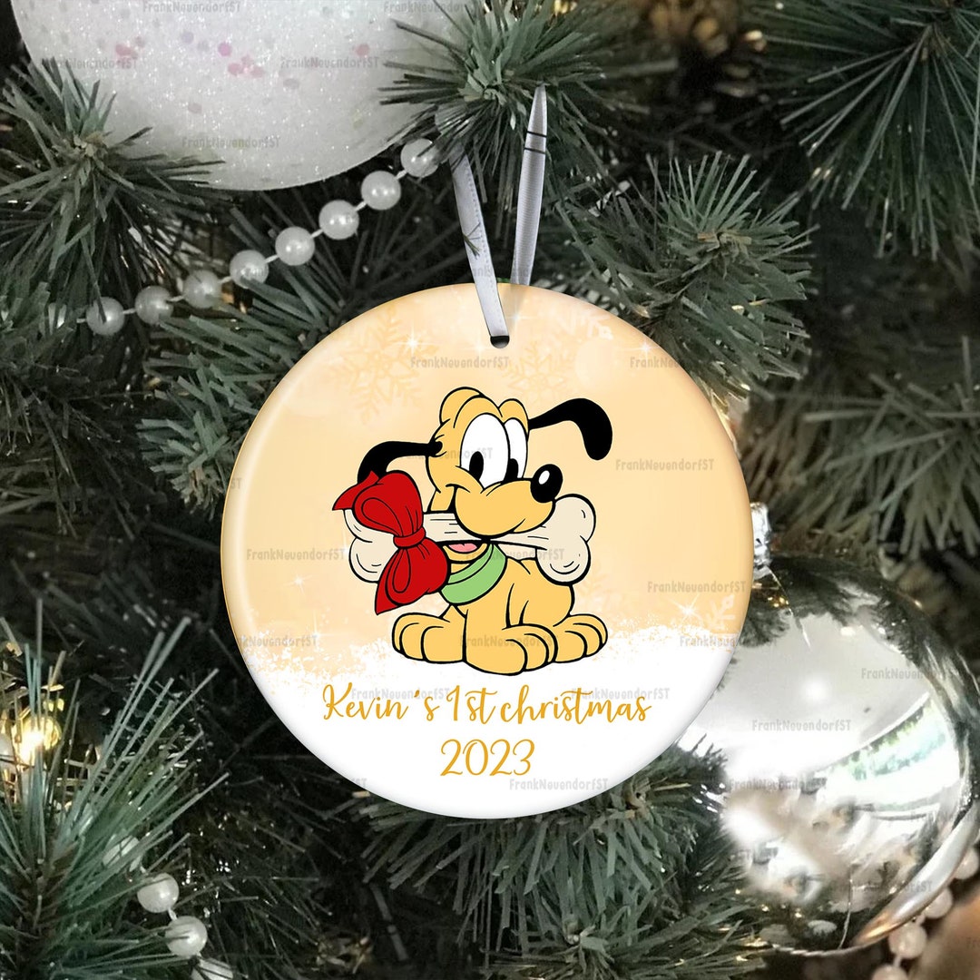 Pluto Christmas Ornament 