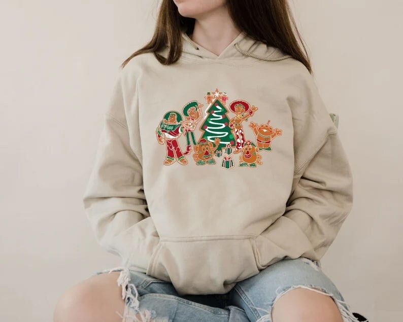 Discover Toy Story Cookies Weihnachtsbaum Hoodie