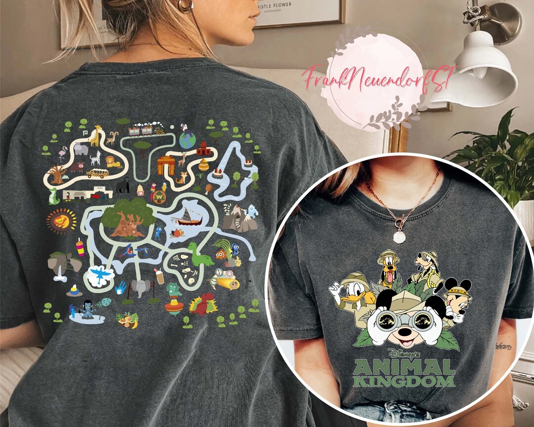 Disney Animal Kingdom Shirt Vintage Animal Kingdom Shirt Etsy