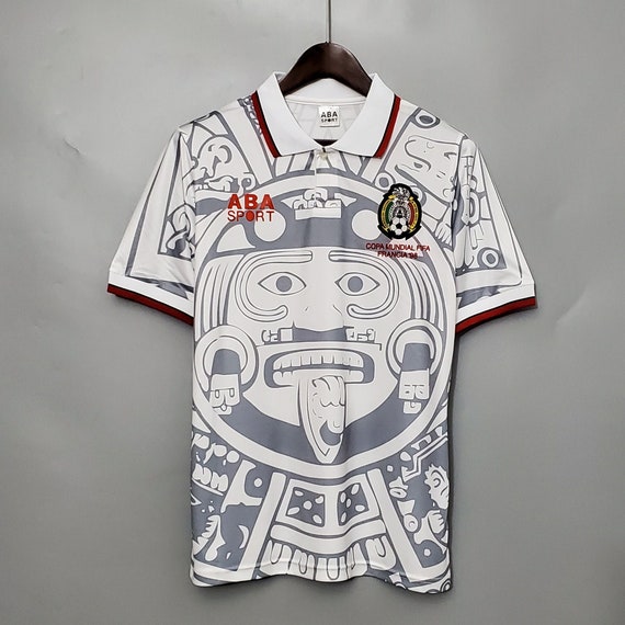 Mexico 1998 Retro Away Football Soccer Shirt - Etsy UK