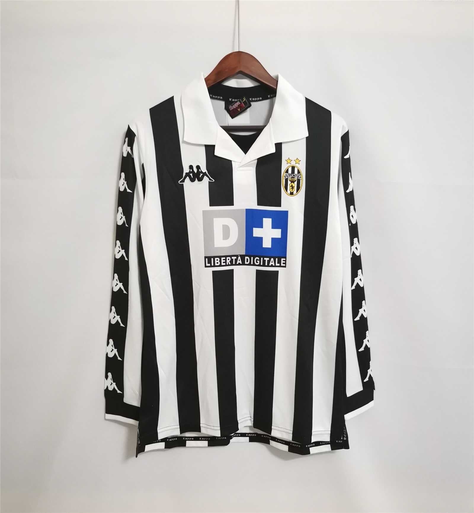 Juventus Home Retro Football Soccer 