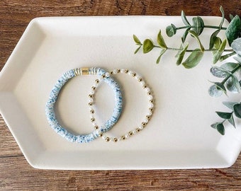 Pearl Goldie Bracelet // Pearls // Gold Beads