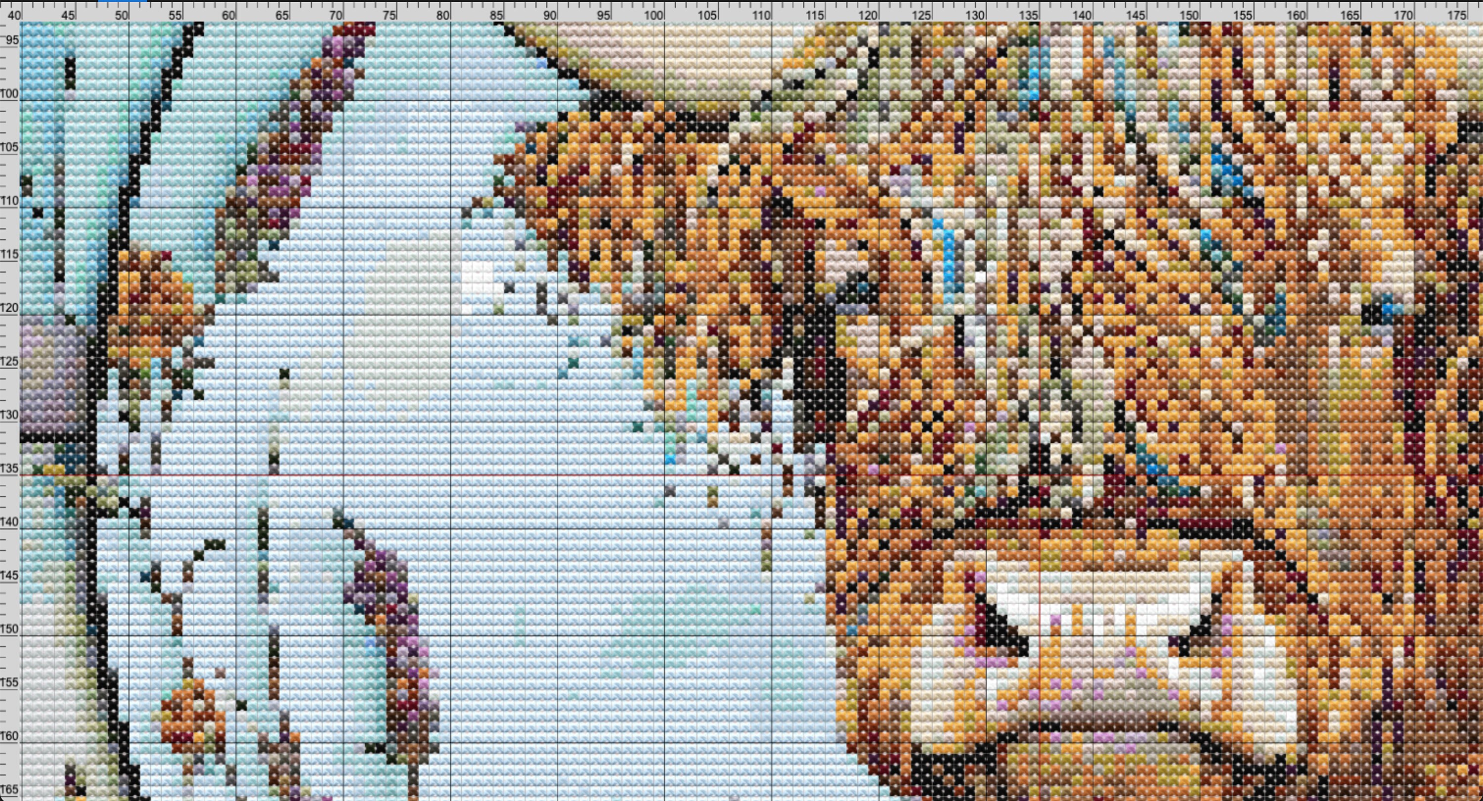 Highland Cow Cross Stitch Pattern, Floral Scottish Decor (PDF Pattern ...