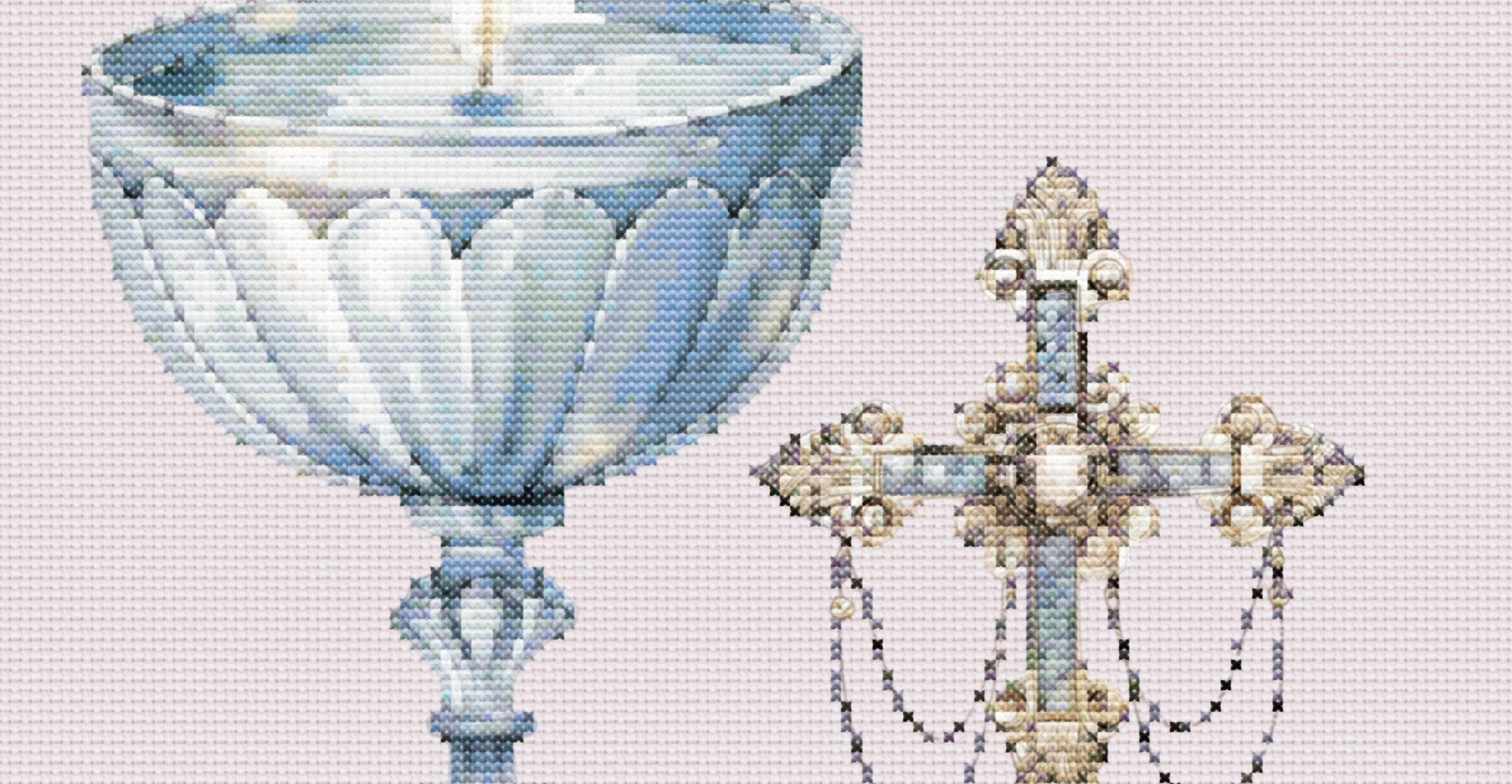 First Holy Communion Chalice Cross Stitch PDF Pattern 1st Communion ...