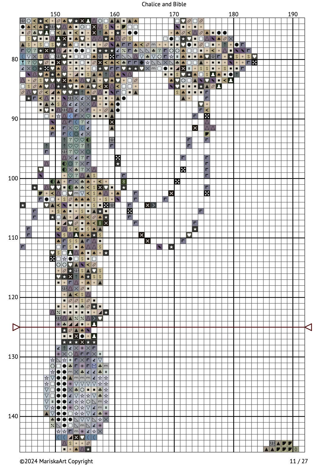 First Holy Communion Chalice Cross Stitch PDF Pattern 1st Communion ...