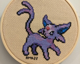 Eeveelution Cross-Stitch: Espeon