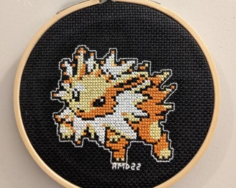 Eeveelution Cross-Stitch: Jolteon