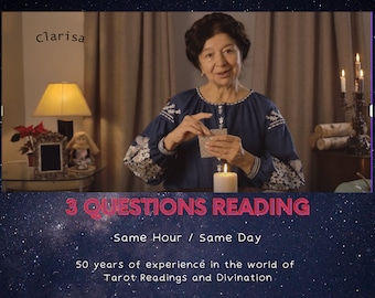Same Hour 3 Fragen Psychic Tarot Lesung
