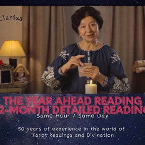 Lectura completa de tarot de 12 meses: lectura detallada sobre el amor, la carrera, las finanzas, las relaciones y la espiritualidad - Lectura psíquica