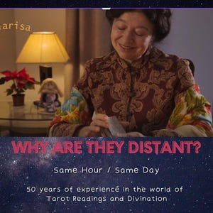 Same Hour Tarot Reading: Why Are They Distant? Psychic Love Reading