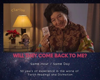 Same Hour Love Tarot Reading: Will They Return?