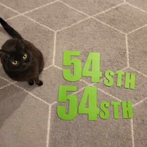 Font#8
Matte Lime Green