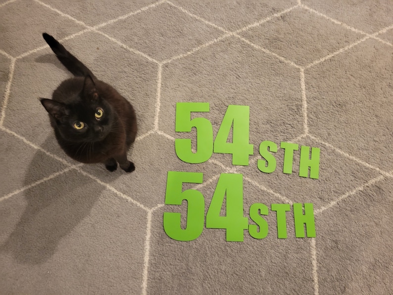 Font#8
Matte Lime Green