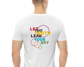 Men's T-Shirt, "Let the truth lead your way", Cool T-shirt, Summer T-shirt