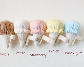 Ice cream rattle, Baby rattle