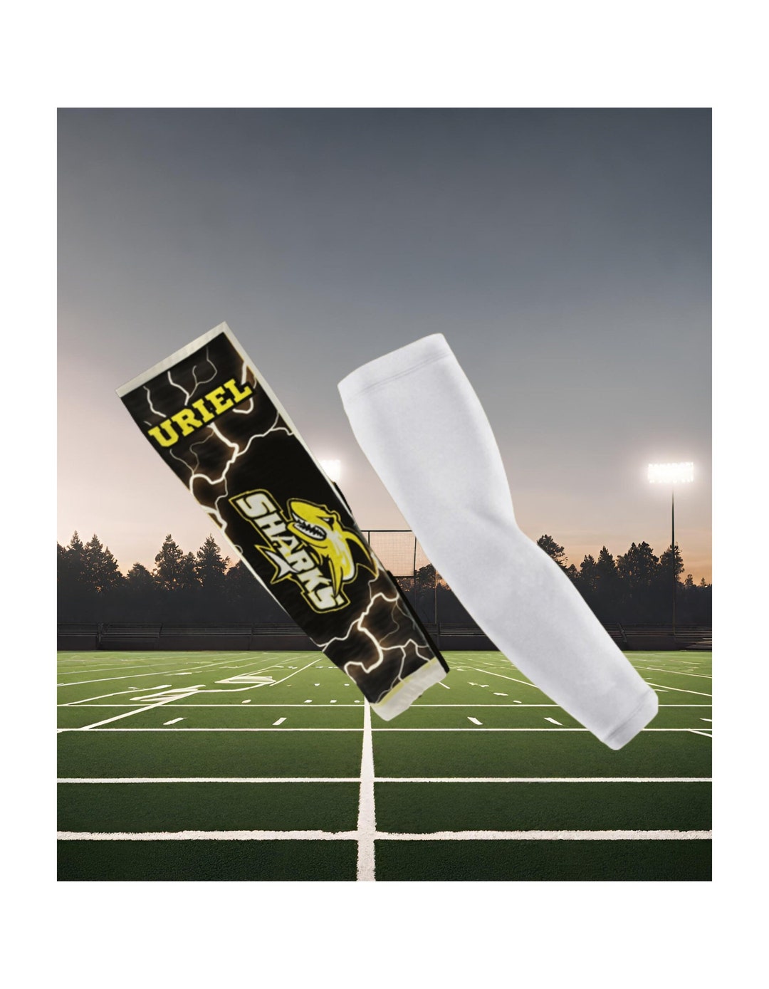 Arm Sleeves Sports Youth Adults Soccer Etsy