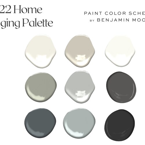 Modern Classic Home Color Palette 2022 Home Trends Interior Etsy
