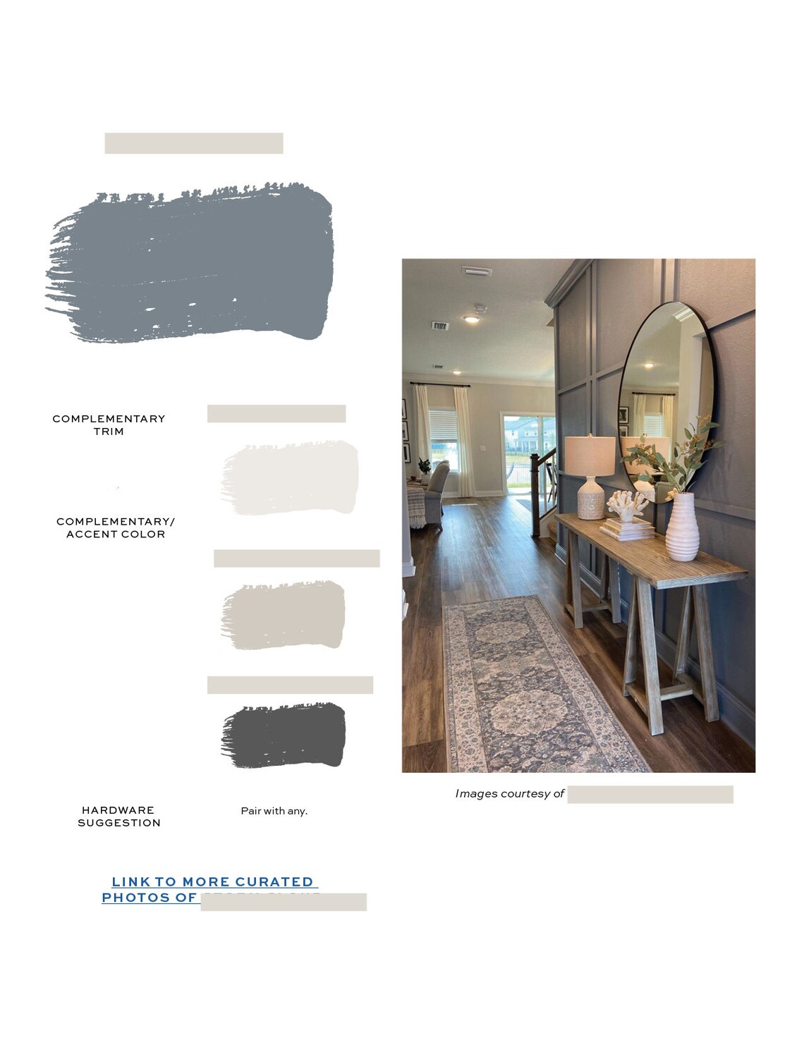 Sherwin Williams Snowbound Color Palette Complementary Color Etsy Ireland