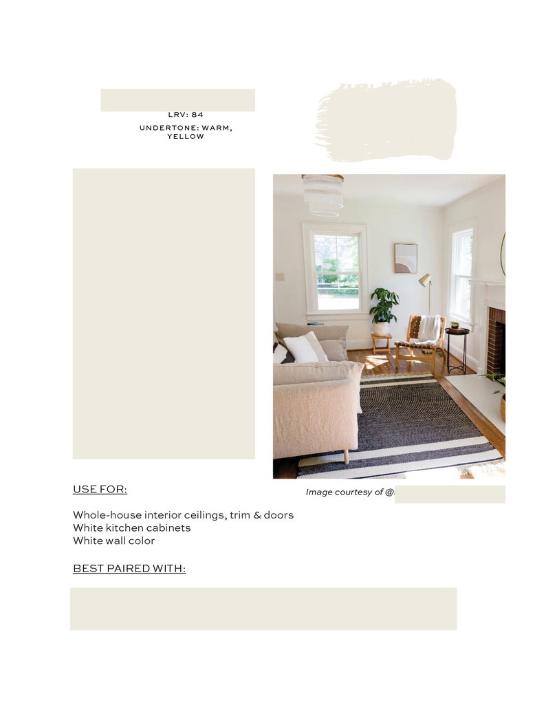 Sherwin Williams Best Neutrals for Yellow Hardwood Flooring Etsy