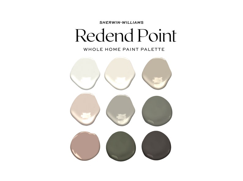 Sherwin Williams 2023 Color of the Year Redend Point Complementary