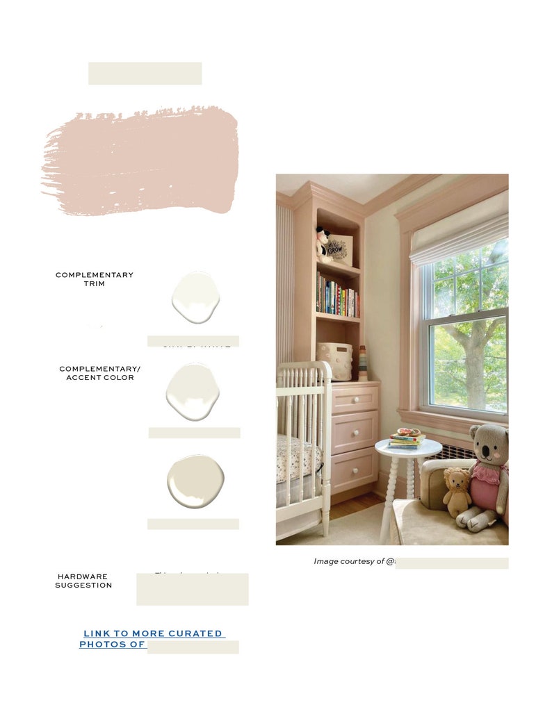 Benjamin Moore Cozy Neutral Interior Paint Palette 2022 Color Etsy