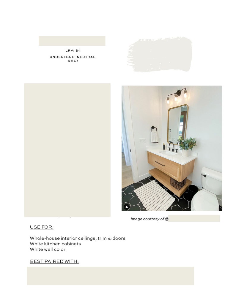 Sherwin Williams Best Neutrals for Yellow Hardwood Flooring Etsy