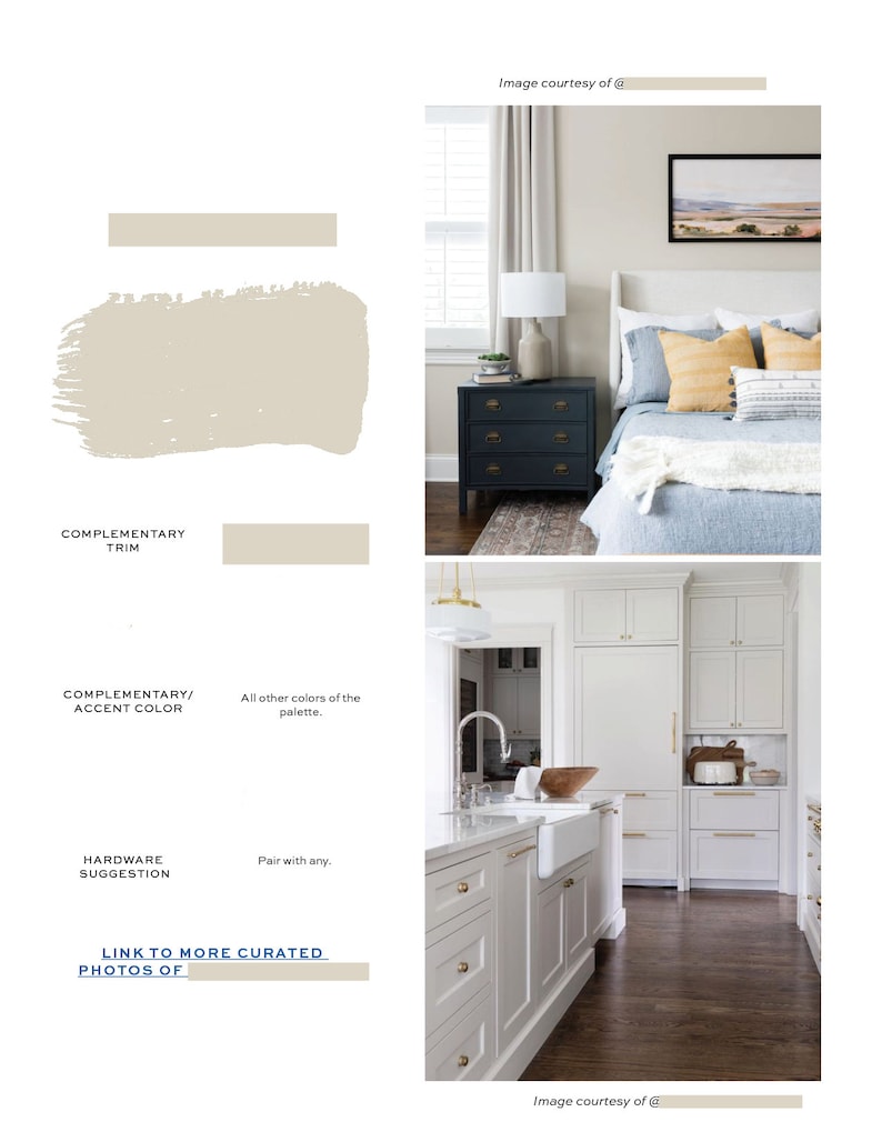 Modern Classic Home Color Palette 2022 Home Trends Interior Etsy