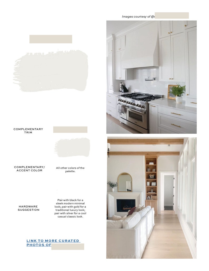 Sea Salt Sherwin Williams Interior Paint Palette 2022 Etsy