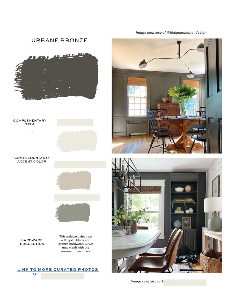 Sherwin Williams Accessible Beige Complementary Color Palette Etsy Canada